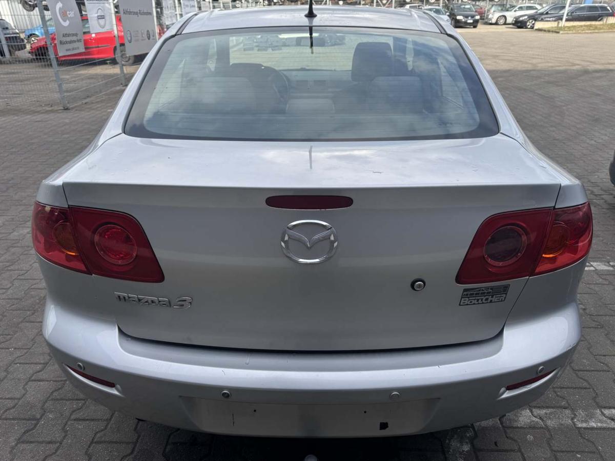 Mazda 3 BK original Heckklappe Silber 4-T&uuml;rer Limousine Bj.2004